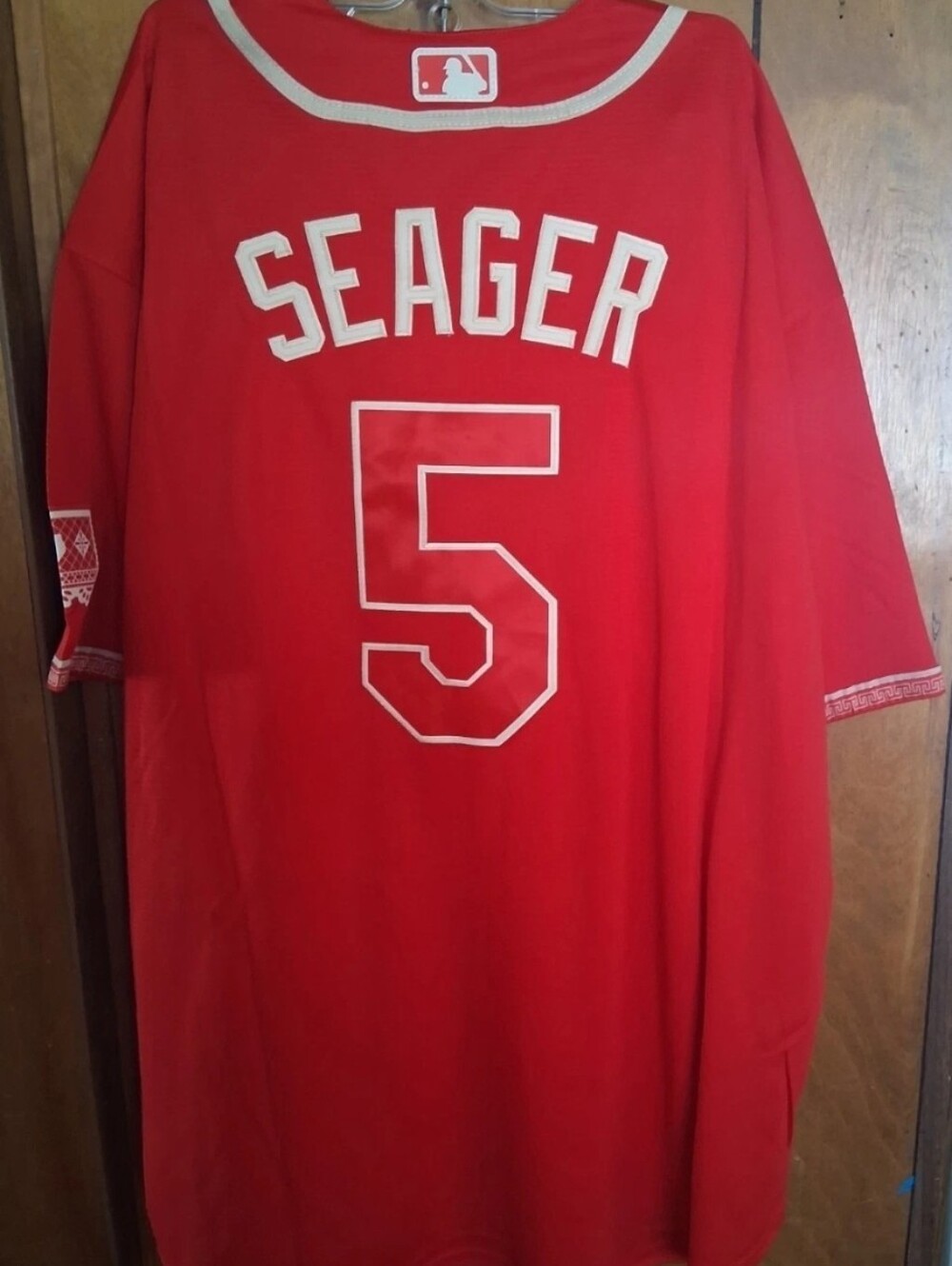 Mystery Sports Card With Corey Seager Texas Rangers XXL Jersey